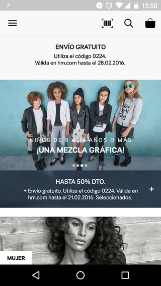 H&M mejora su multicanalidad a través de su APP H&M mejora su multicanalidad a través de su APP